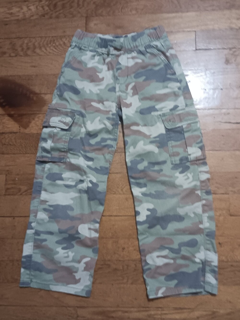 Place Kid's Camo Elastic-Waist Cargo Pants